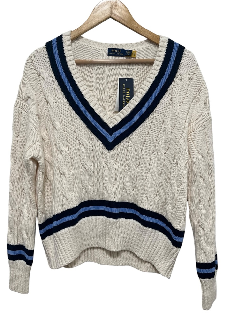 Polo Ralph Lauren NWT Iconic Cricket Sweater Size Small